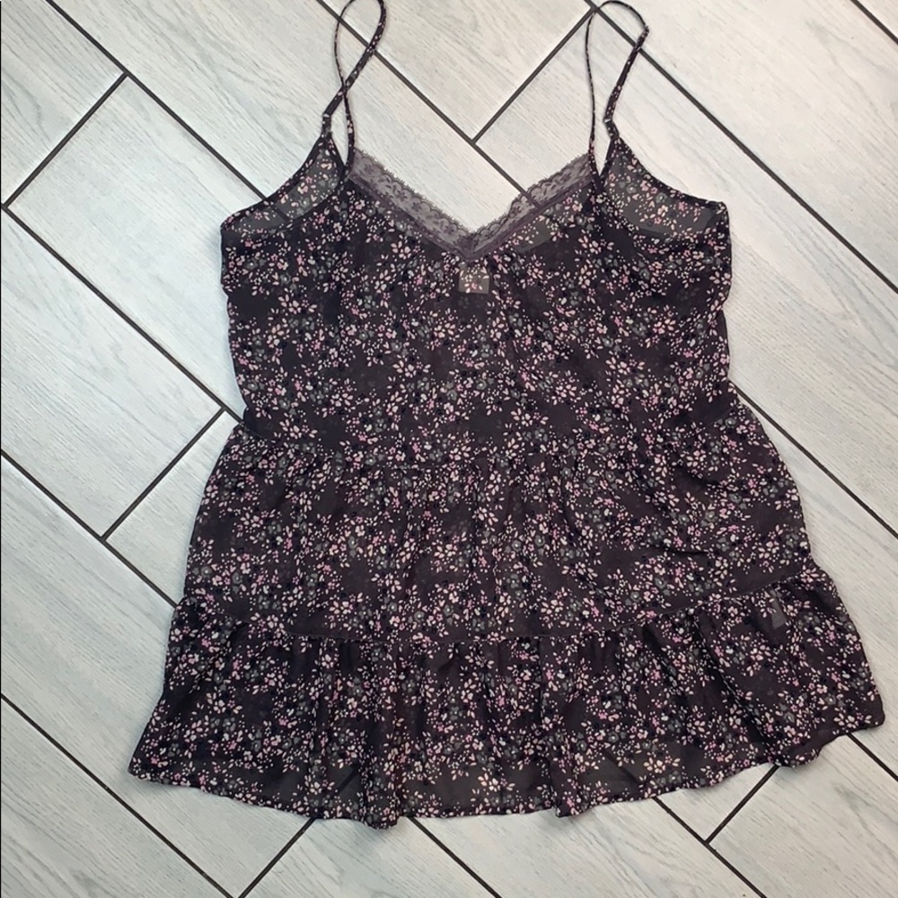 Floral Sheer Top
